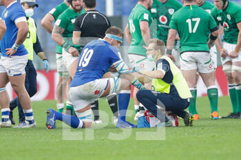 2021-02-27 - Niccolò Cannone (Italy) - 2021 GUINNESS SIX NATIONS RUGBY - ITALY VS IRELAND - SIX NATIONS - RUGBY