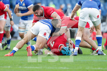 2021-03-13 - ruck Wales - GUINNESS SEI NAZIONI 2021 - ITALIA VS GALLES - SIX NATIONS - RUGBY
