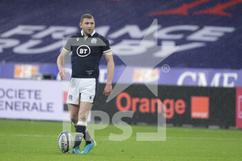2021-03-26 - Finn Russell (SCO) transformed the try of Duhan van der Merwe (SCO) during the 2021 Six Nations, rugby union match between France and Scotland on March 26, 2021 at Stade de France in Saint-Denis near Paris, France - Photo Stephane Allaman / DPPI - 2021 GUINNESS SIX NATIONS RUGBY - FRANCE VS SCOTLAND - SIX NATIONS - RUGBY