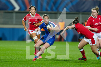 2021-04-03 - Morgane Peyronnet of France during the 2021 Women's Six Nations, rugby union match between France and Wales on April 3, 2021 at La Rabine stadium in Vannes, France - Photo Damien Kilani / DK Prod / DPPI - SEI NAZIONI FEMMINILE 2021 - FRANCIA VS GALLES - SIX NATIONS - RUGBY