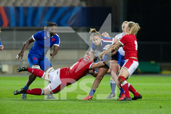 2021-04-03 - Morgane Peyronnet of France during the 2021 Women's Six Nations, rugby union match between France and Wales on April 3, 2021 at La Rabine stadium in Vannes, France - Photo Damien Kilani / DK Prod / DPPI - SEI NAZIONI FEMMINILE 2021 - FRANCIA VS GALLES - SIX NATIONS - RUGBY