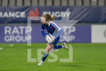 2021-04-03 - Pauline Bourdon of France during the 2021 Women's Six Nations, rugby union match between France and Wales on April 3, 2021 at La Rabine stadium in Vannes, France - Photo Damien Kilani / DK Prod / DPPI - SEI NAZIONI FEMMINILE 2021 - FRANCIA VS GALLES - SIX NATIONS - RUGBY