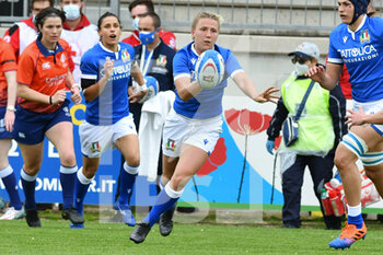 2021-04-10 - Veronica Madia (Italy) - WOMEN GUINNESS SIX NATIONS 2021 - ITALY VS ENGLAND - SIX NATIONS - RUGBY