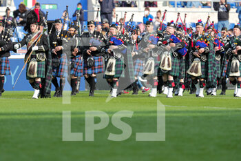 2022-03-12 - Scottish band - ITALY VS SCOTLAND - SIX NATIONS - RUGBY