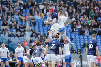 2022-03-12 - touche Scotland - ITALY VS SCOTLAND - SIX NATIONS - RUGBY
