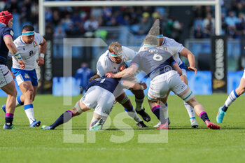 2022-03-12 - Niccolò Cannone (Italy) - ITALY VS SCOTLAND - SIX NATIONS - RUGBY