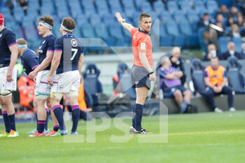 2022-03-12 - referee match - ITALY VS SCOTLAND - SIX NATIONS - RUGBY