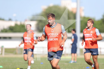 2020-07-07 - Tommaso Benvenuti, plays as centre for Benetton and Italrugby - ALLENAMENTO NAZIONALE RUGBY - TEST MATCH - RUGBY