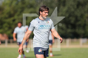 2020-07-07 - Giovanni Pettinelli Benetton’s flanker - ALLENAMENTO NAZIONALE RUGBY - TEST MATCH - RUGBY