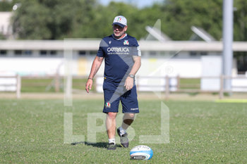 2020-07-07 - Alessandro Troncon, backs italrugby coach - ALLENAMENTO NAZIONALE RUGBY - TEST MATCH - RUGBY