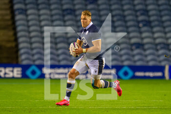 2020-10-23 - Duhan ven der Merwe of Scotland runs with the ball during the Rugby International Test match between Scotland and Georgia on October 23, 2020 at BT Murrayfield in Edinburgh, Scotland - Photo Malcolm Mackenzie / ProSportsImages / DPPI - SCOTLAND VS GEORGIA - TEST MATCH - RUGBY