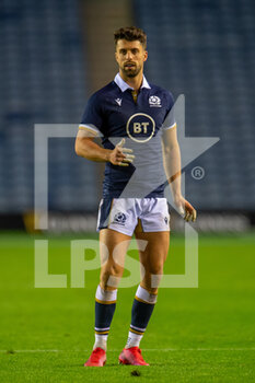 2020-10-23 - Adam Hastings of Scotland during the Rugby International Test match between Scotland and Georgia on October 23, 2020 at BT Murrayfield in Edinburgh, Scotland - Photo Malcolm Mackenzie / ProSportsImages / DPPI - SCOTLAND VS GEORGIA - TEST MATCH - RUGBY