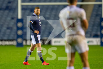 2020-10-23 - Finn Russell of Scotland during the Rugby International Test match between Scotland and Georgia on October 23, 2020 at BT Murrayfield in Edinburgh, Scotland - Photo Malcolm Mackenzie / ProSportsImages / DPPI - SCOTLAND VS GEORGIA - TEST MATCH - RUGBY
