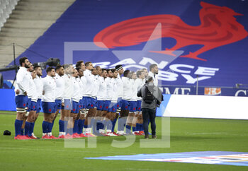 2020-10-24 - Team France poses before the 2020 International Rugby Union Test Match between France and Wales on October 24, 2020 at Stade de France in Saint-Denis near Paris, France - Photo Jean Catuffe / DPPI - FRANCE VS WALES - TEST MATCH - RUGBY