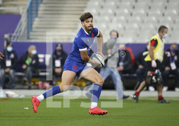 2020-10-24 - Romain Ntamack of France during the 2020 International Rugby Union Test Match between France and Wales on October 24, 2020 at Stade de France in Saint-Denis near Paris, France - Photo Jean Catuffe / DPPI - FRANCE VS WALES - TEST MATCH - RUGBY
