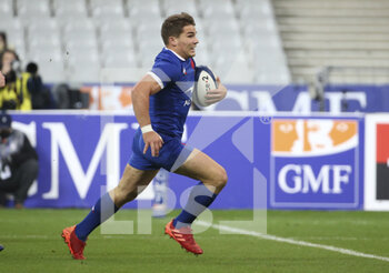 2020-10-24 - Antoine Dupont of France during the 2020 International Rugby Union Test Match between France and Wales on October 24, 2020 at Stade de France in Saint-Denis near Paris, France - Photo Jean Catuffe / DPPI - FRANCE VS WALES - TEST MATCH - RUGBY