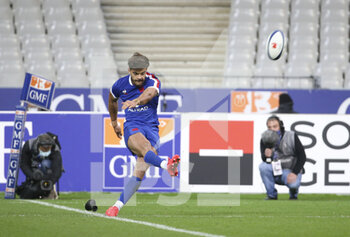 2020-10-24 - Romain Ntamack of France during the 2020 International Rugby Union Test Match between France and Wales on October 24, 2020 at Stade de France in Saint-Denis near Paris, France - Photo Jean Catuffe / DPPI - FRANCE VS WALES - TEST MATCH - RUGBY
