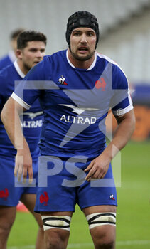 2020-10-24 - Francois Cros of France during the 2020 International Rugby Union Test Match between France and Wales on October 24, 2020 at Stade de France in Saint-Denis near Paris, France - Photo Jean Catuffe / DPPI - FRANCE VS WALES - TEST MATCH - RUGBY