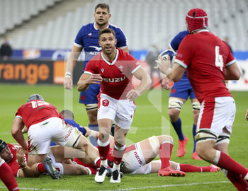 2020-10-24 - Rhys Webb of Wales during the 2020 International Rugby Union Test Match between France and Wales on October 24, 2020 at Stade de France in Saint-Denis near Paris, France - Photo Jean Catuffe / DPPI - FRANCE VS WALES - TEST MATCH - RUGBY