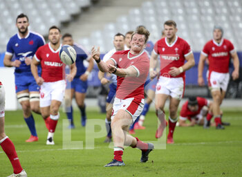 2020-10-24 - Nick Tompkins of Wales during the 2020 International Rugby Union Test Match between France and Wales on October 24, 2020 at Stade de France in Saint-Denis near Paris, France - Photo Jean Catuffe / DPPI - FRANCE VS WALES - TEST MATCH - RUGBY