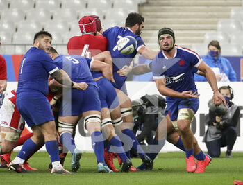 2020-10-24 - Gregory Alldritt of France during the 2020 International Rugby Union Test Match between France and Wales on October 24, 2020 at Stade de France in Saint-Denis near Paris, France - Photo Jean Catuffe / DPPI - FRANCE VS WALES - TEST MATCH - RUGBY