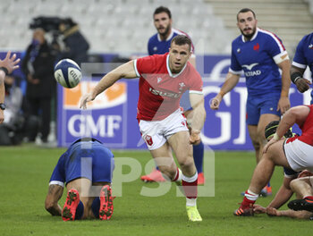 2020-10-24 - Gareth Davies of Wales during the 2020 International Rugby Union Test Match between France and Wales on October 24, 2020 at Stade de France in Saint-Denis near Paris, France - Photo Jean Catuffe / DPPI - FRANCE VS WALES - TEST MATCH - RUGBY