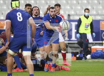 2020-10-24 - Jean-Baptiste Gros of France during the 2020 International Rugby Union Test Match between France and Wales on October 24, 2020 at Stade de France in Saint-Denis near Paris, France - Photo Jean Catuffe / DPPI - FRANCE VS WALES - TEST MATCH - RUGBY