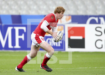 2020-10-24 - Rhys Patchell of Wales during the 2020 International Rugby Union Test Match between France and Wales on October 24, 2020 at Stade de France in Saint-Denis near Paris, France - Photo Jean Catuffe / DPPI - FRANCE VS WALES - TEST MATCH - RUGBY