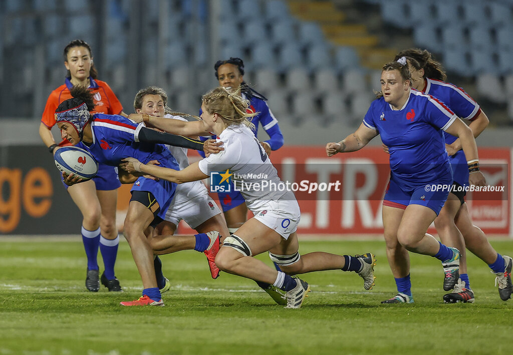 Women's friendly match - France vs England - TEST MATCH - RUGBY