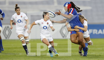 2021-04-30 - Safi N'Diaye of France during the Women's Rugby Union Test Match between France and England on April 30, 2021 at Le Stadium in Villeneuve-d'Ascq, France - Photo Loic Baratoux / DPPI - WOMEN'S FRIENDLY MATCH - FRANCE VS ENGLAND - TEST MATCH - RUGBY