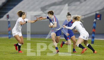 2021-04-30 - Elise Pignot of France during the Women's Rugby Union Test Match between France and England on April 30, 2021 at Le Stadium in Villeneuve-d'Ascq, France - Photo Loic Baratoux / DPPI - WOMEN'S FRIENDLY MATCH - FRANCE VS ENGLAND - TEST MATCH - RUGBY