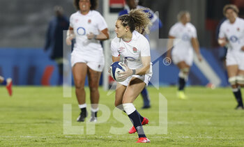 2021-04-30 - Ellie Kildunne of England during the Women's Rugby Union Test Match between France and England on April 30, 2021 at Le Stadium in Villeneuve-d'Ascq, France - Photo Loic Baratoux / DPPI - WOMEN'S FRIENDLY MATCH - FRANCE VS ENGLAND - TEST MATCH - RUGBY