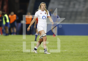 2021-04-30 - Zoe Aldcroft of England during the Women's Rugby Union Test Match between France and England on April 30, 2021 at Le Stadium in Villeneuve-d'Ascq, France - Photo Loic Baratoux / DPPI - WOMEN'S FRIENDLY MATCH - FRANCE VS ENGLAND - TEST MATCH - RUGBY
