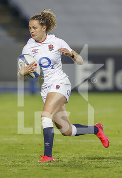 2021-04-30 - Ellie Kildunne of England during the Women's Rugby Union Test Match between France and England on April 30, 2021 at Le Stadium in Villeneuve-d'Ascq, France - Photo Loic Baratoux / DPPI - WOMEN'S FRIENDLY MATCH - FRANCE VS ENGLAND - TEST MATCH - RUGBY