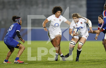 2021-04-30 - Poppy Cleall of England during the Women's Rugby Union Test Match between France and England on April 30, 2021 at Le Stadium in Villeneuve-d'Ascq, France - Photo Loic Baratoux / DPPI - WOMEN'S FRIENDLY MATCH - FRANCE VS ENGLAND - TEST MATCH - RUGBY