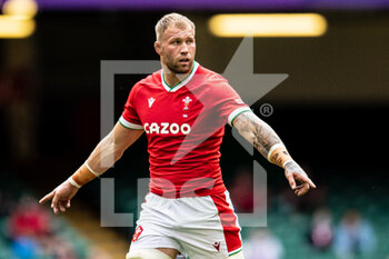 2021-07-10 - Ross Moriarty of Wales during the 2021 Summer Internationals, Rugby Union test match between Wales and Argentina on July 10, 2021 at Principality Stadium in Cardiff, Wales - Photo Simon King / ProSportsImages / DPPI - TEST MATCH 2021 - WALES VS ARGENTINA - TEST MATCH - RUGBY