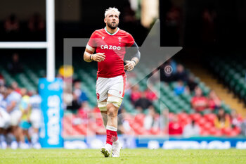 2021-07-10 - Josh Turnbull of Wales during the 2021 Summer Internationals, Rugby Union test match between Wales and Argentina on July 10, 2021 at Principality Stadium in Cardiff, Wales - Photo Simon King / ProSportsImages / DPPI - TEST MATCH 2021 - WALES VS ARGENTINA - TEST MATCH - RUGBY