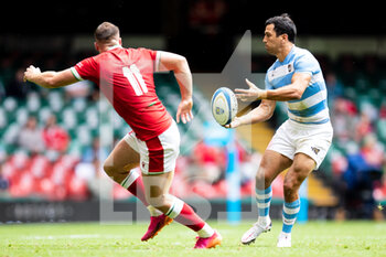 2021-07-10 - Santiago Carreras of Argentina during the 2021 Summer Internationals, Rugby Union test match between Wales and Argentina on July 10, 2021 at Principality Stadium in Cardiff, Wales - Photo Simon King / ProSportsImages / DPPI - TEST MATCH 2021 - WALES VS ARGENTINA - TEST MATCH - RUGBY