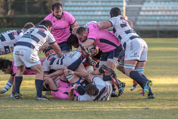 2018-11-11 - contrasto Lazio Rugby vs Mogliano Rugby - LAZIO RUGBY VS MOGLIANO RUGBY - ITALIAN SERIE A ELITE - RUGBY