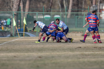 2019-01-26 - contrasto Lazio Rugby vs Rugby Rovigo - LAZIO RUGBY 1927 VS FEMI CZ RUGBY ROVIGO - ITALIAN SERIE A ELITE - RUGBY