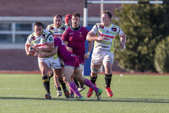 2019-02-16 - attacco Rugby Calvisano - FF.OO. RUGBY VS RUGBY CALVISANO - ITALIAN SERIE A ELITE - RUGBY