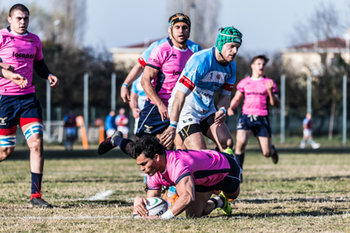 2019-02-17 - Meta del numero 10 Ceballos di Lazio Rugby - LAFERT SAN DONÀ VS LAZIO RUGBY 1927 - ITALIAN SERIE A ELITE - RUGBY