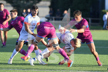 2019-10-19 - EDWARD REEVES (LAFERT SAN DONA) PLACCATO - FIAMME ORO RUGBY VS LAFERT SAN DONà - ITALIAN SERIE A ELITE - RUGBY