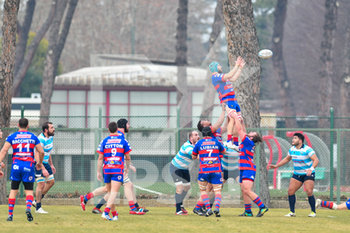 2020-01-04 - SS Lazio Rugby 1927 e Femi CZ Rugby Rovigo Delta touche - LAZIO RUGBY 1927 VS FEMI-CZ ROVIGO DELTA - ITALIAN SERIE A ELITE - RUGBY
