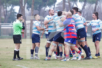 2020-01-04 - contrasto Lazio Rugby vs FEMI CZ Rugby Rovigo - LAZIO RUGBY 1927 VS FEMI CZ RUGBY ROVIGO - ITALIAN SERIE A ELITE - RUGBY