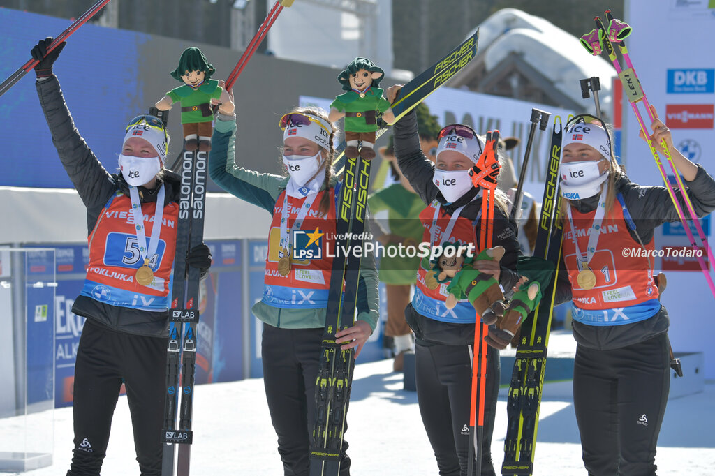 IBU World Championships Biathlon - Women 4x6km Relay - BIATHLON - WINTER SPORTS