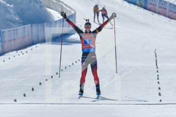 2021-02-20 - Roiseland Marte Olsbu - Norway - win - IBU WORLD CHAMPIONSHIPS BIATHLON - WOMEN 4X6KM RELAY - BIATHLON - WINTER SPORTS