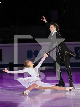 2019-12-08 - Maria Zakakova and Georgy Reviya (Georgia - 1nd Junior Ice Dance) - ISU GRAND PRIX OF FIGURE SKATING - EXHIBITION GALA - ICE SKATING - WINTER SPORTS