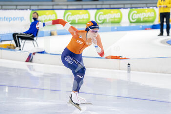 2021-01-16 - Joy Beune of The Netherlands during the ISU European Speed Skating Champonships 2021, Allround and Sprint on January 16, 2021 at Thialf Icerink in Heerenveen, Netherlands - Photo Douwe Bijlsma / Orange Pictures / DPPI - ISU EUROPEAN SPEED SKATING CHAMPONSHIPS 2021 - ICE SKATING - WINTER SPORTS