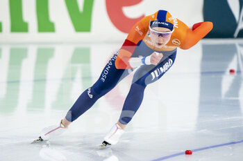 2021-01-16 - Joy Beune of The Netherlands during the ISU European Speed Skating Champonships 2021, Allround and Sprint on January 16, 2021 at Thialf Icerink in Heerenveen, Netherlands - Photo Douwe Bijlsma / Orange Pictures / DPPI - ISU EUROPEAN SPEED SKATING CHAMPONSHIPS 2021 - ICE SKATING - WINTER SPORTS